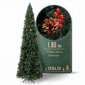 Oslo Árbol de Navidad Tipo Lápiz Verde